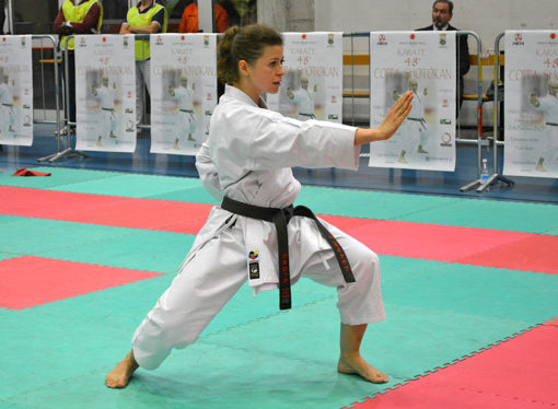 I podi della 48ª Coppa Shotokan